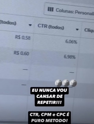 Publicação da MV no Instagram