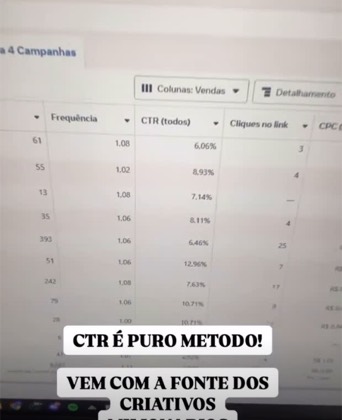 Publicação da MV no Instagram